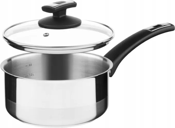 Comfort lábas fedővel és fogantyúval, átmérője 18 cm, űrtartalma 2,0 l