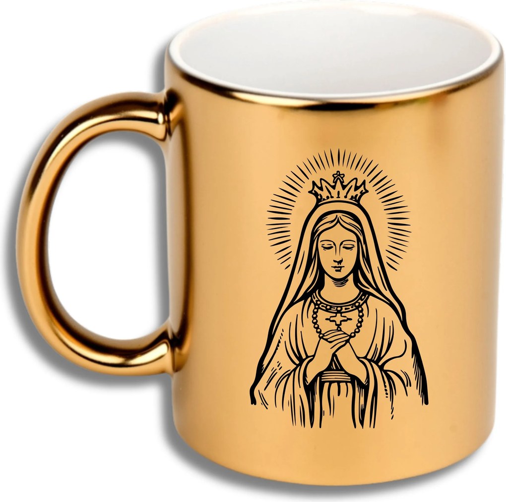 Arany Bögre Ajándék Különböző Alkalmak Szűz Mária