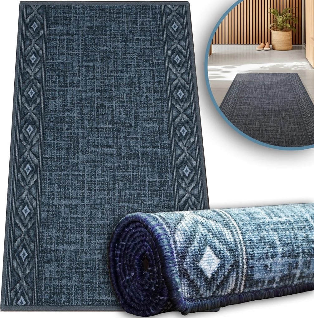 Szőnyeg Puha Csúszásgátló Szőnyeg Univerzális Dekoratív 66x200cm