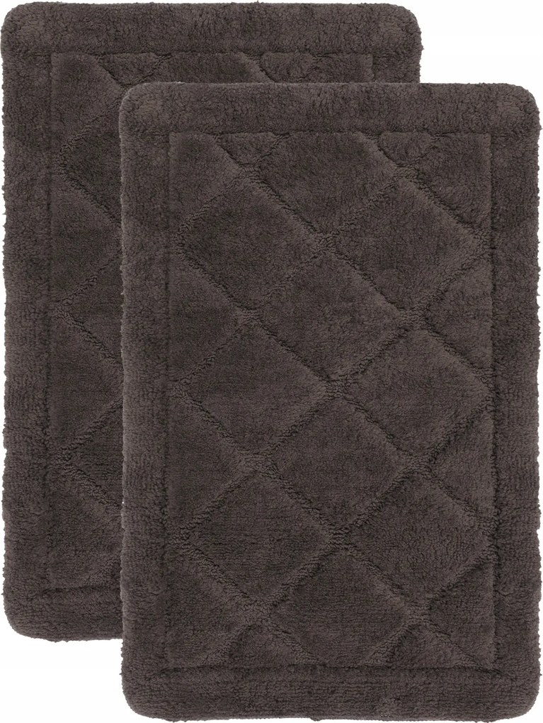 Puha Fürdőszobai Szőnyeg Szett, Mosható, 2db 40x60cm, Csúszásgátló