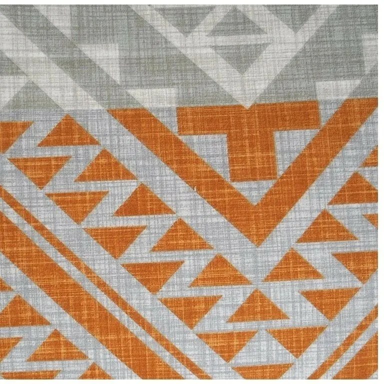 B.E.S. Petrovice Etnic Terra flanel ágyneműhuzat, 140 x 200 cm, 70 x 90 cm