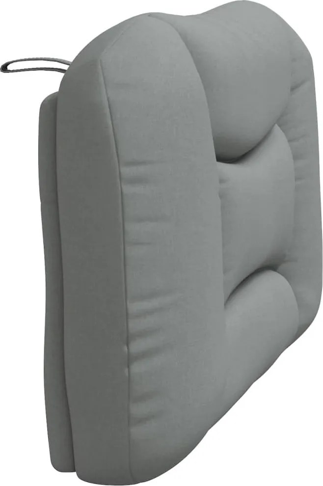 világosszürke szövet fejtámla párna Hvar 100 cm