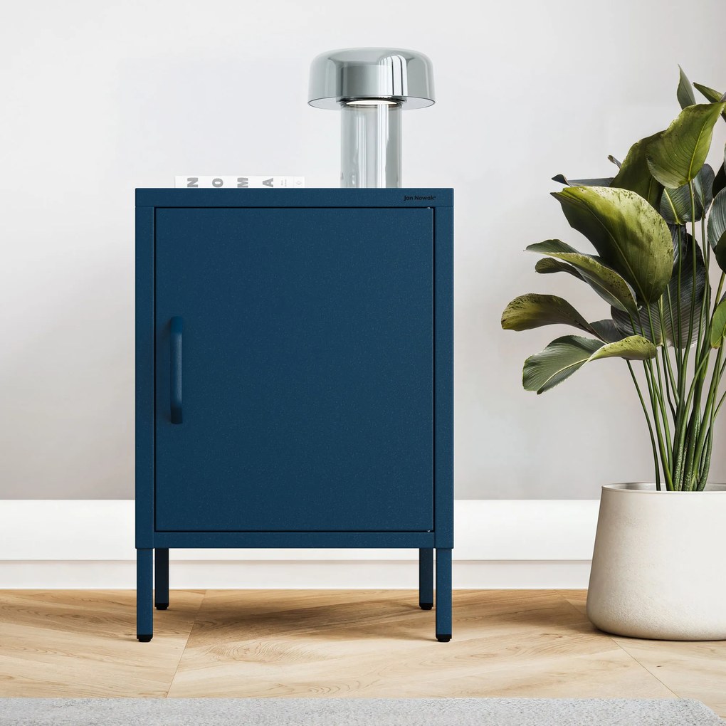 Éjjeliszekrény MIA, 424 x 595 x 400 mm, Modern: sötétkék