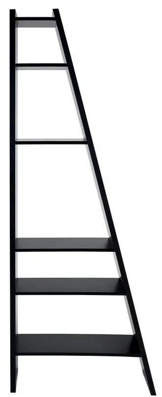 Delta fekete könyvespolc - TemaHome