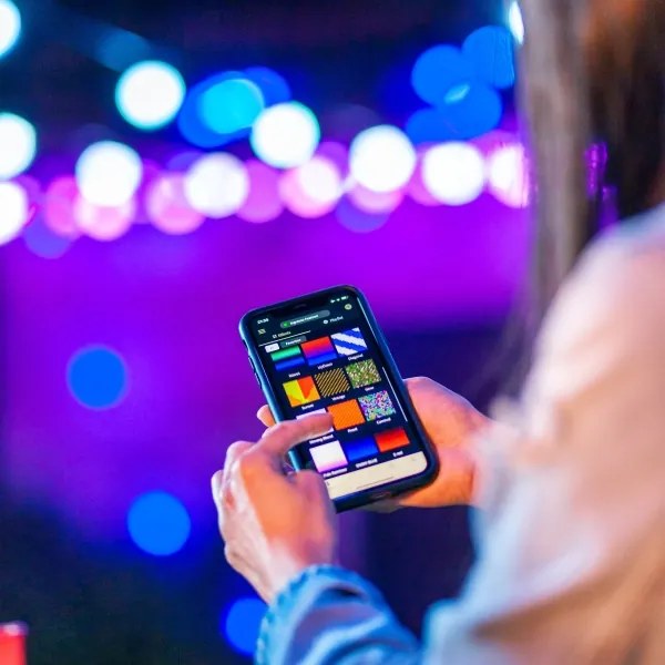 Twinkly TWF020STP-BEU - LED RGB kültéri dekoratív lánc 20xLED 14m IP44 Wi-Fi