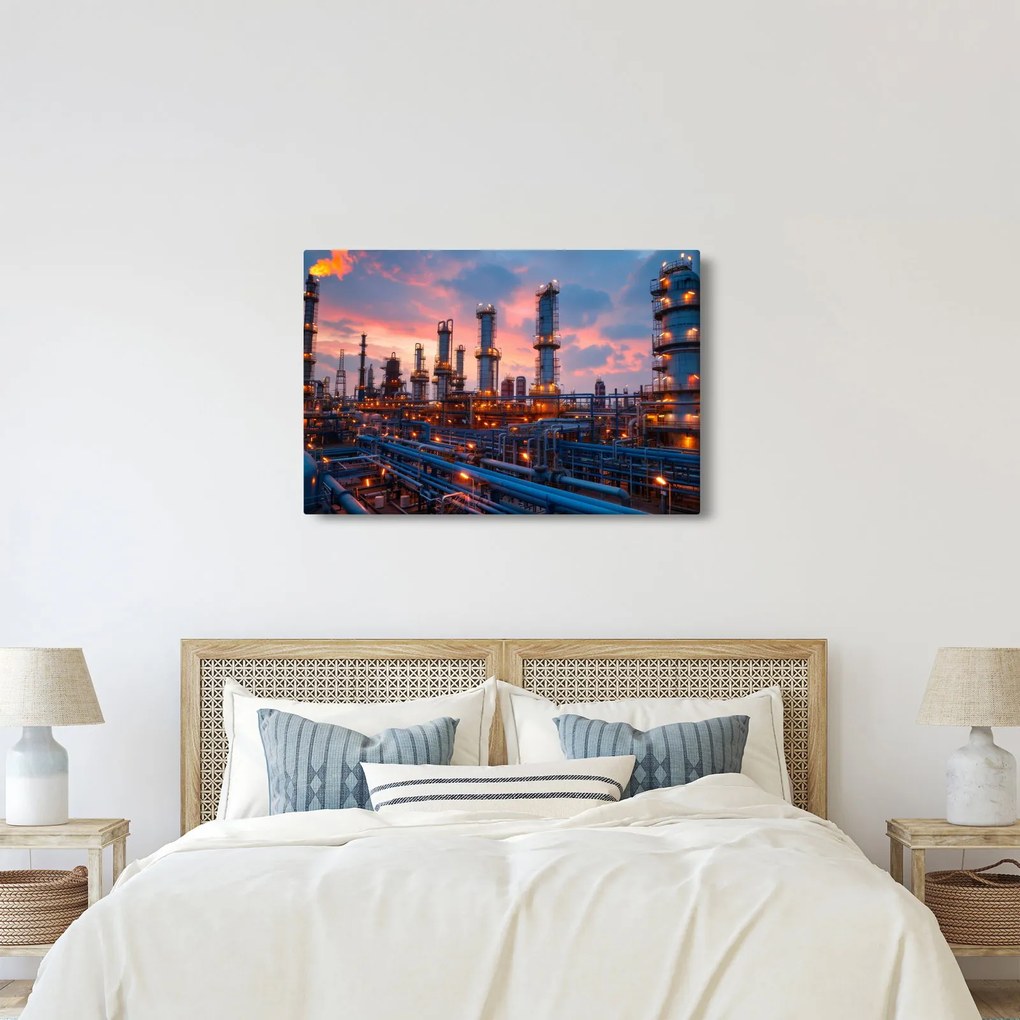 Kép - Ipari üzem (90x60 cm)