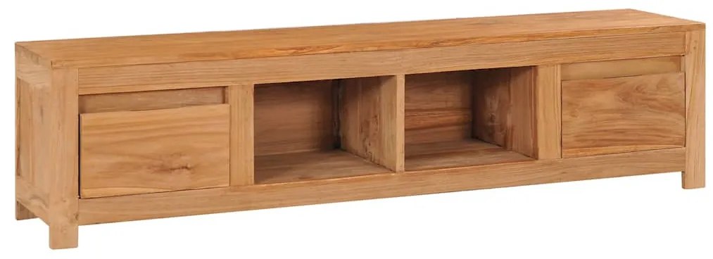 tömör tíkfa TV-szekrény 115 x 30 x 35 cm