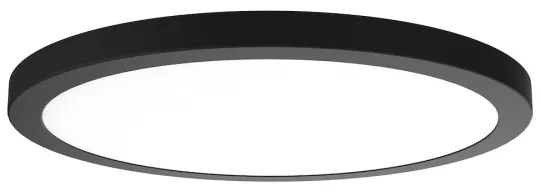 LED mennyezeti lámpa EVORA LED/24W/230V 3000/4000/6000K átm. 30 cm fekete