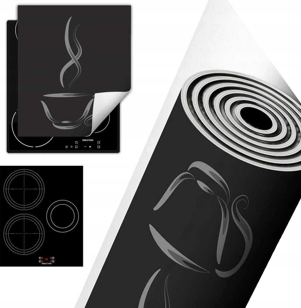 Tűzhelyvédő Szőnyeg Asztali Dekoráció 45x52 szürke kávé