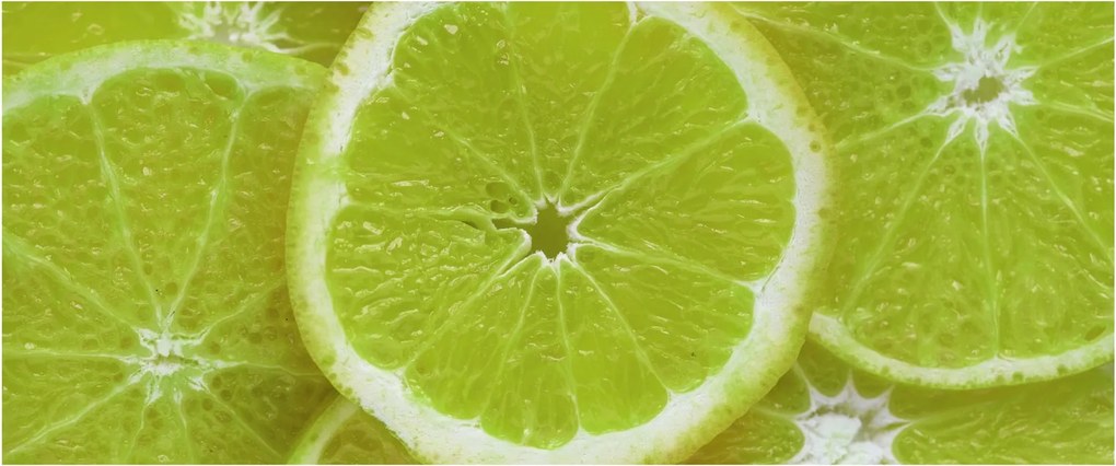 Kép - citrom szelet (120x50 cm)