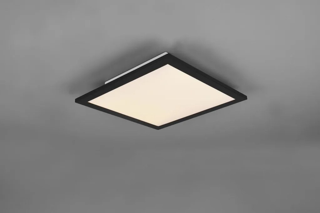 TRIO R62323032 ALPHA Négyzetes Mennyezeti Lámpa Fekete LED IP20