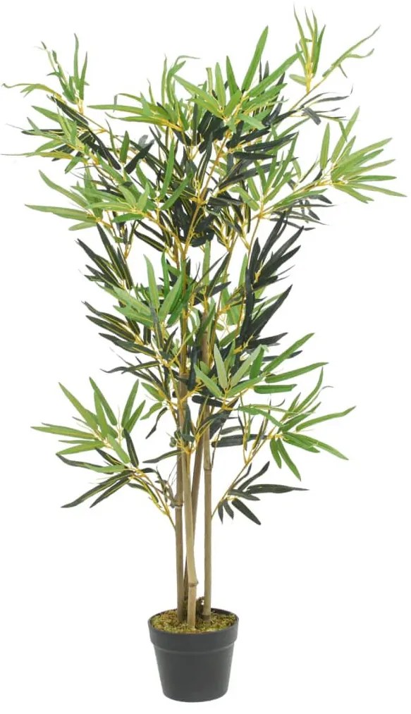 zöld mű bambuszfa 552 levéllel 120 cm