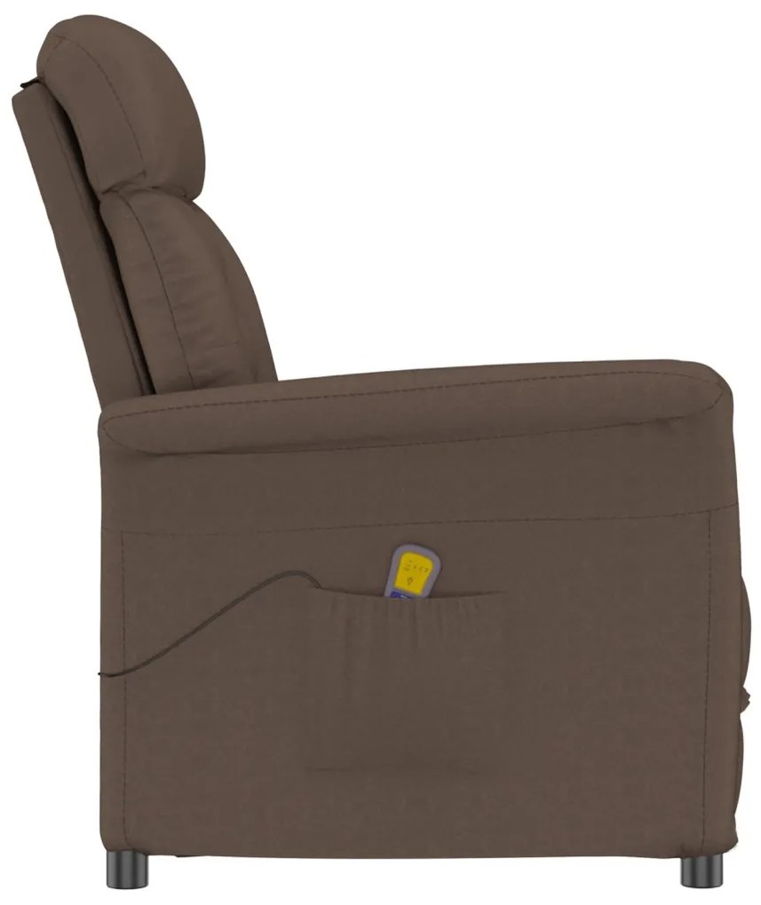 Masszázsszék párnával Barna 70.5 x 96.5 x 95 cm Műbőr