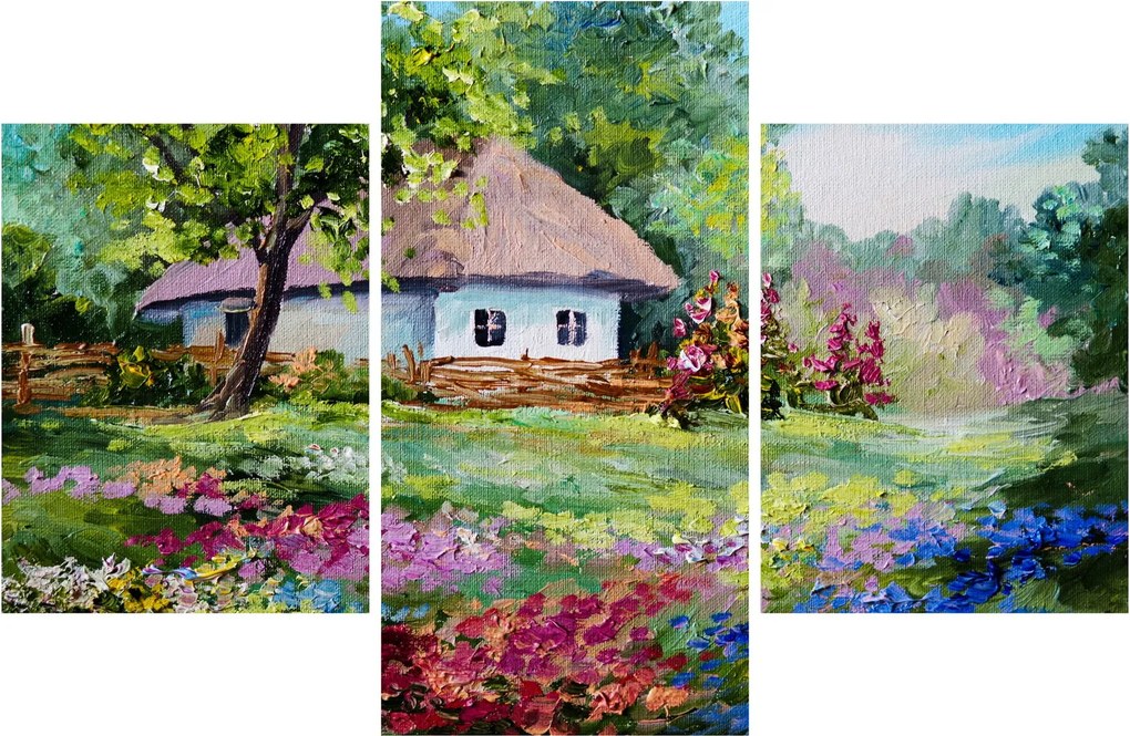 Kép - Vendégház (90x60 cm)