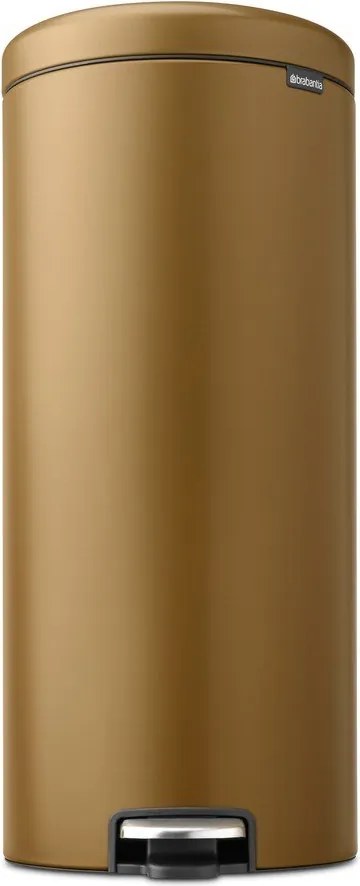 Sárgaréz színű acél pedálos szemetes 30 l NewIcon – Brabantia