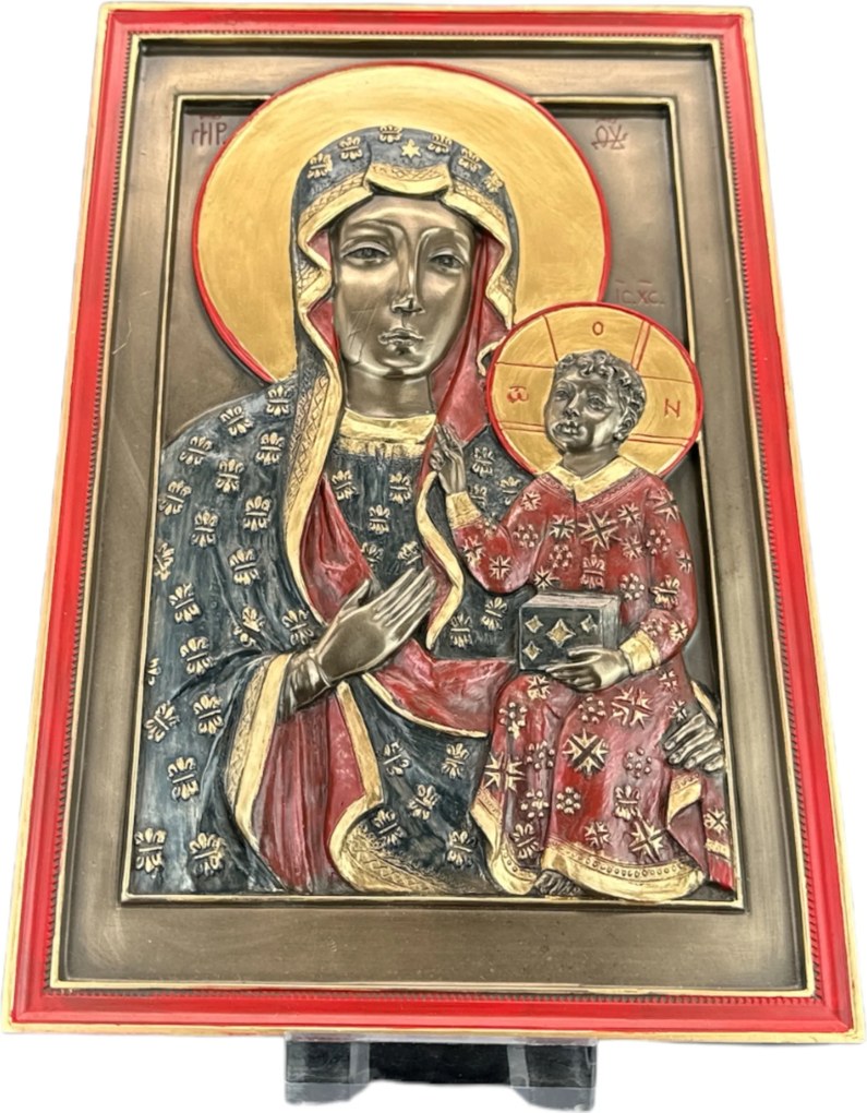 bronz szobor Ikon kép Szűz Mária Veronese WU76612 keresztelő