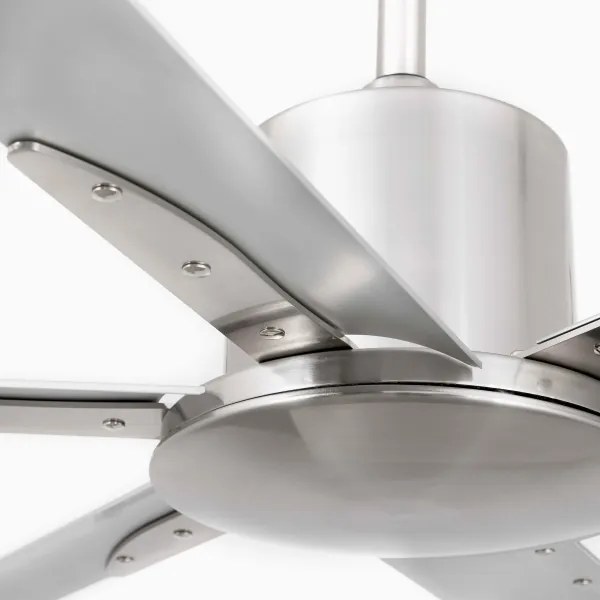FARO 33465A - Mennyezeti ventilátor ANDROS XL matt króm á. 213 cm + távirányítás
