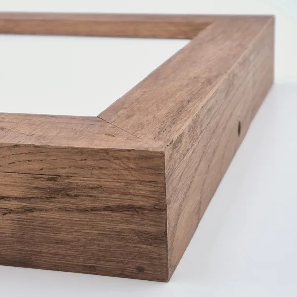 Brilagi-LED Dimmelhető lámpa WOODY FRAME LED/24W/230V tölgy 30x30 cm IP44 + távirányító