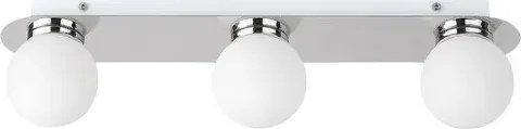 Rabalux beltéri mennyezeti lámpa g9 3x28w fehér/króm becca