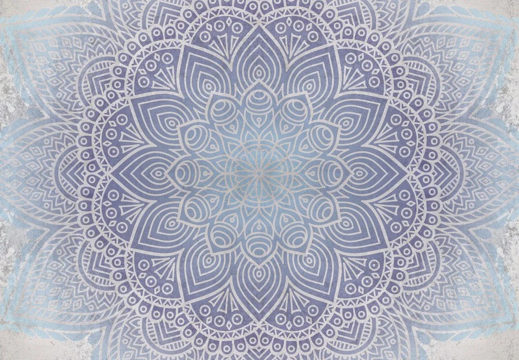 Fotótapéta - Mandala betonban (147x102 cm)