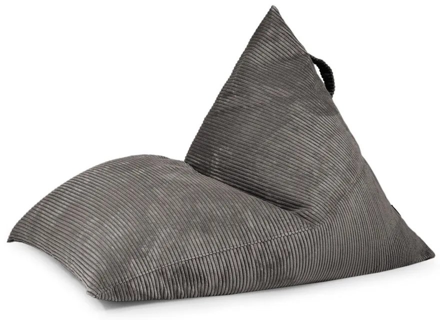 Téglavörös kordbársony babzsákfotel Razz – SLOWDOWN