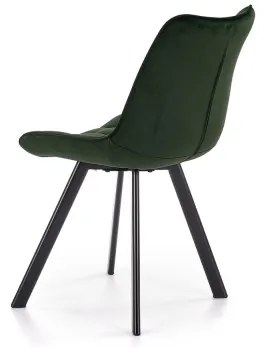 COMORO étkezőszék, 1 db, sötétzöld