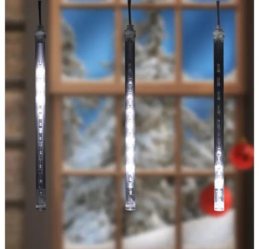 HOME Jégcsap dekoráció, 10 jégcsap, 200LED (G 10201)[SG]