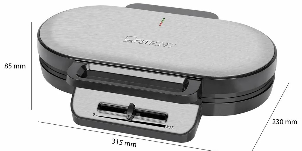 Clatronic WA 3745 dupla gofrisütő