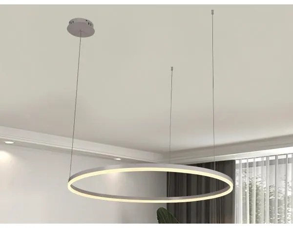 LED dimmelhető csillár zsinóron LED/55W/230V 3000-6500K + távirányítás