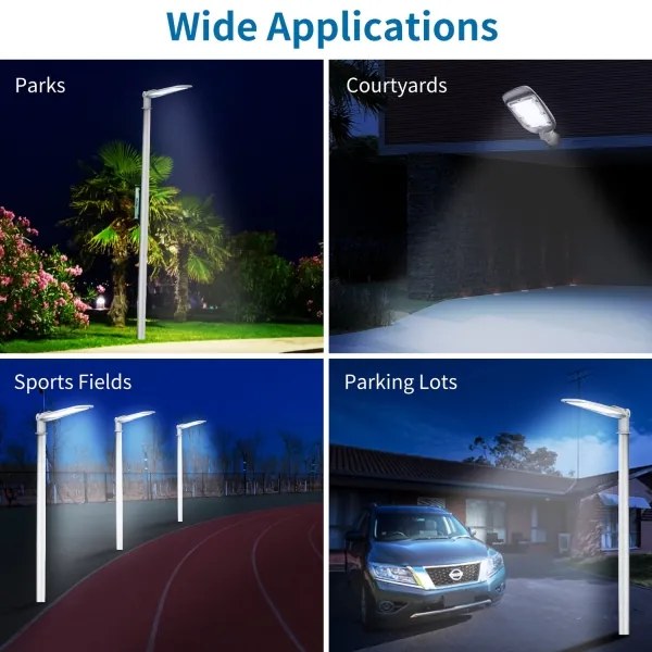 Aigostar - LED utcai lámpa SLIM LED/200W/230V 6500K IP65