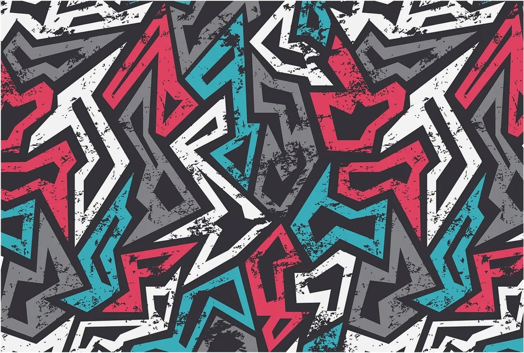 Fotótapéta Flizelin Dekoratív tapéta Absztrakt mozaik 104x70