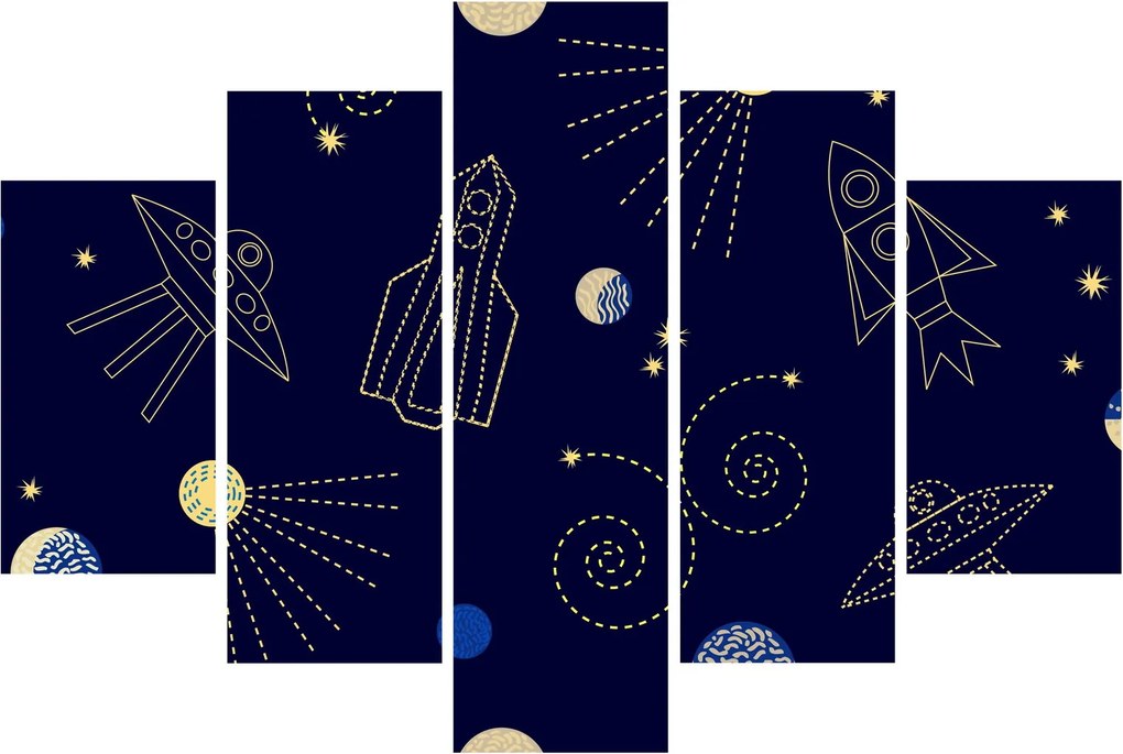 Kép - Univerzum (150x105 cm)