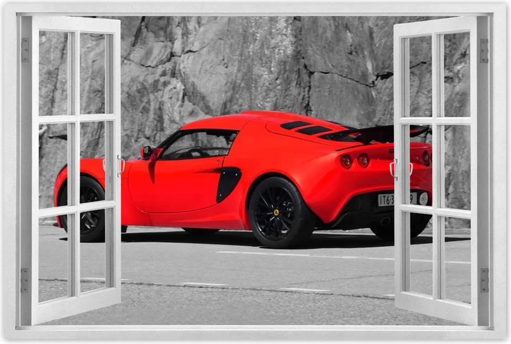 Poszter 60x40 Piros Lotus