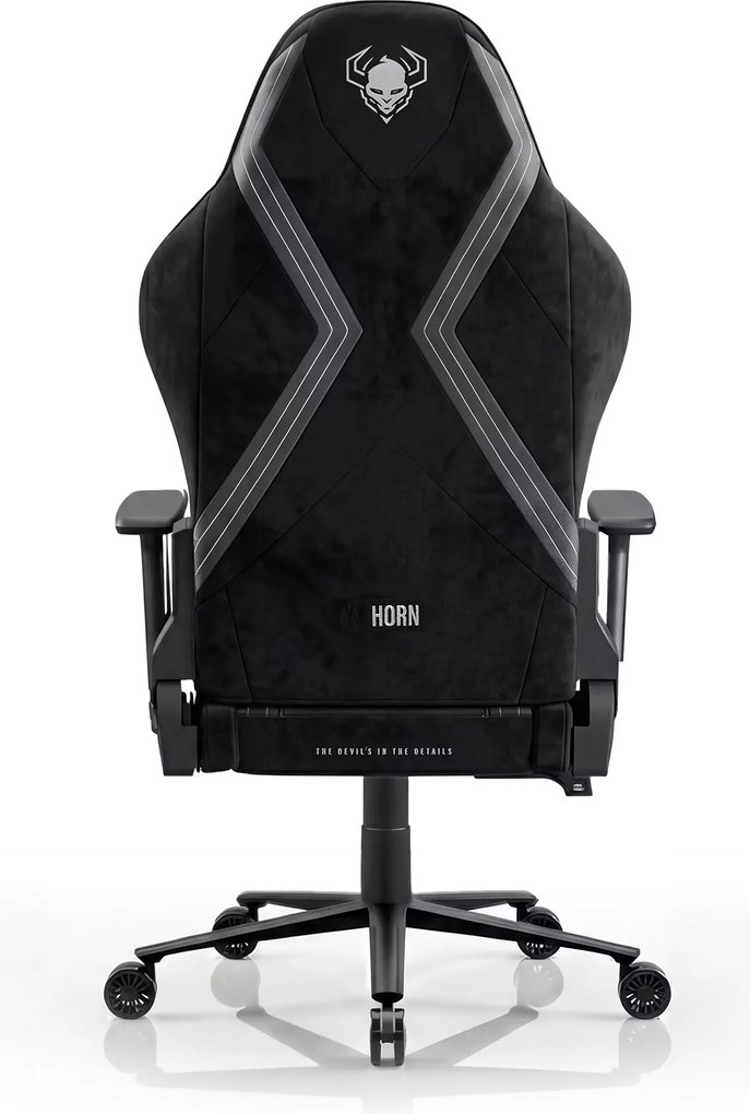 Szövet gamer szék fekete Diablo X-Horn 2.0 Burned Black Normal