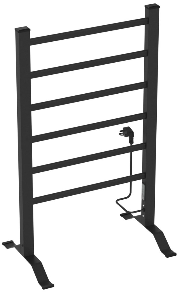 [pro.tec] Elektromos törölközőszárító radiátor Savitaipale 85x55cm fekete