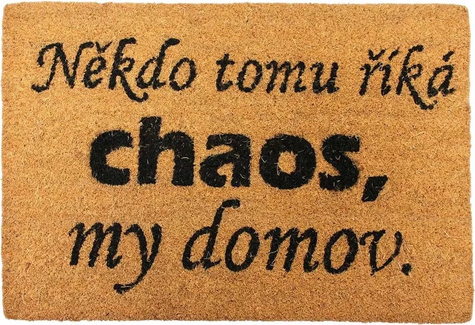 Kókuszos lábtörlő Egyesek káosznak hívják