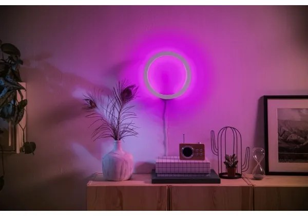 Philips 40901/31/P9-LED RGBW Hue SANA LED 20W 230V falra szerelhető dimmer