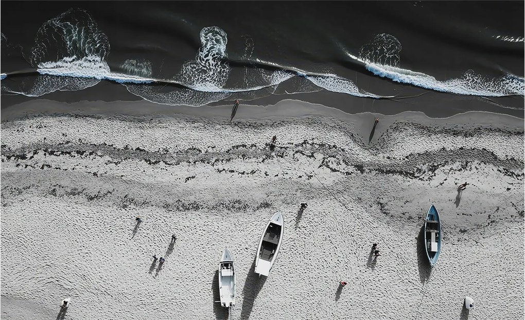 Dekoratív fotótapéta falra Könnyű összeszerelés Tengerparti nyugalom 416x254 Ragasztó