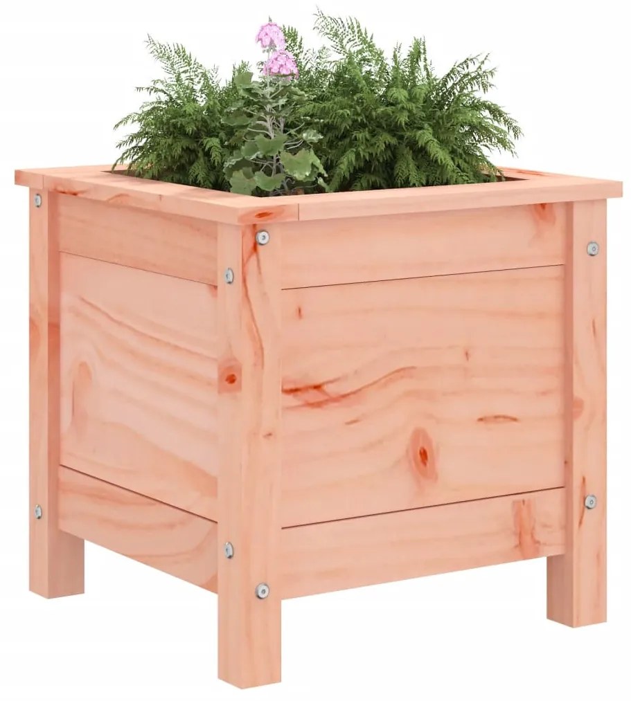 tömör duglászfenyő kerti növénytartó 40x40x39 cm