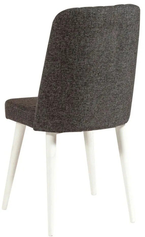 Antracitszürke bársony étkezőszék Stormi Sandalye – Kalune Design