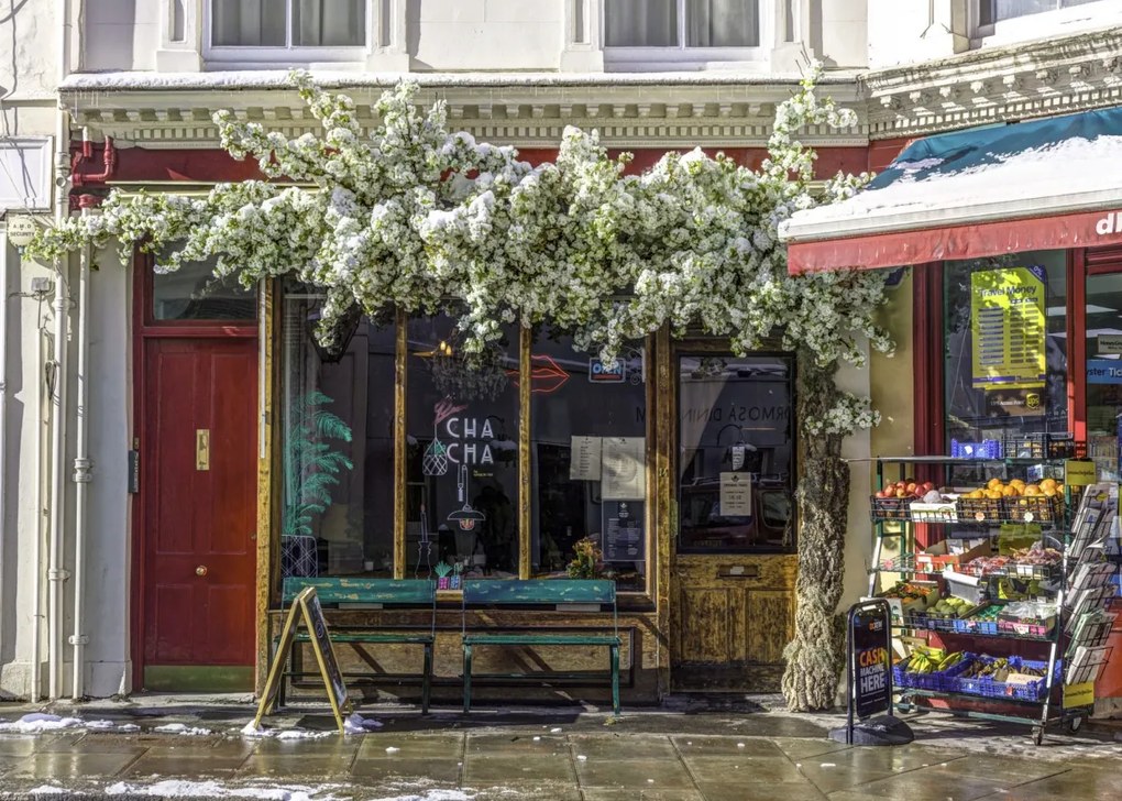 Poszter 70x50cm Maida Vale a hóban 2, Assaf Frank