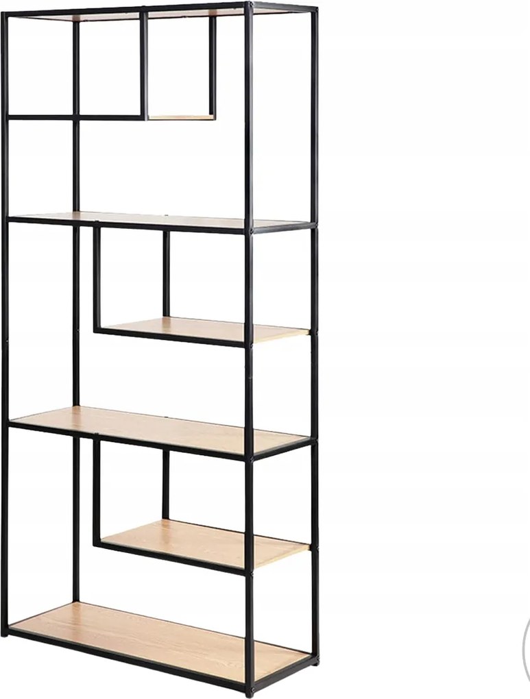 Lifa Living Saint-Tropez könyvespolc Fa 175cm 7 polc