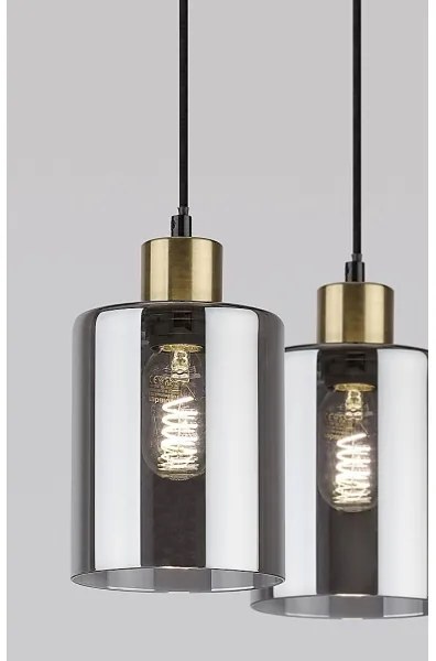 Rabalux 72247 - Csillár zsinóron PEREZ 4xE27/40W/230V