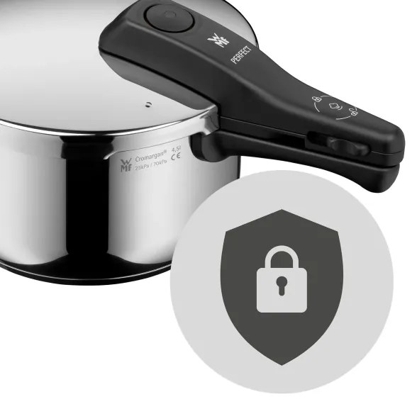 WMF - PERFECT 4,5 l rozsdamentes acél nyomásfőző