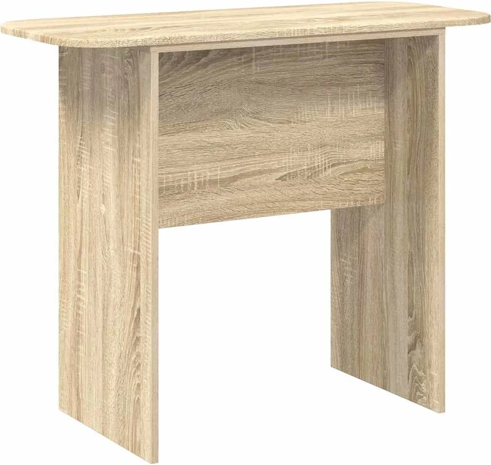 vidaXL Konzolasztal Sonoma tölgy 93 x 40 x 75 cm Faanyag
