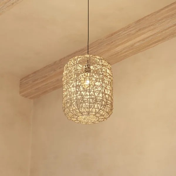 Atmosphera - Csillár zsinóron RAAHE 1xE27/40W/230V juta