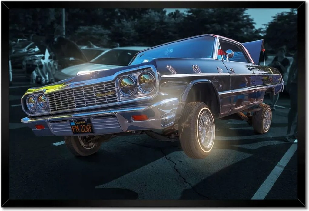 Poszterek keretben 60x40 Chevy Impala Lowrider