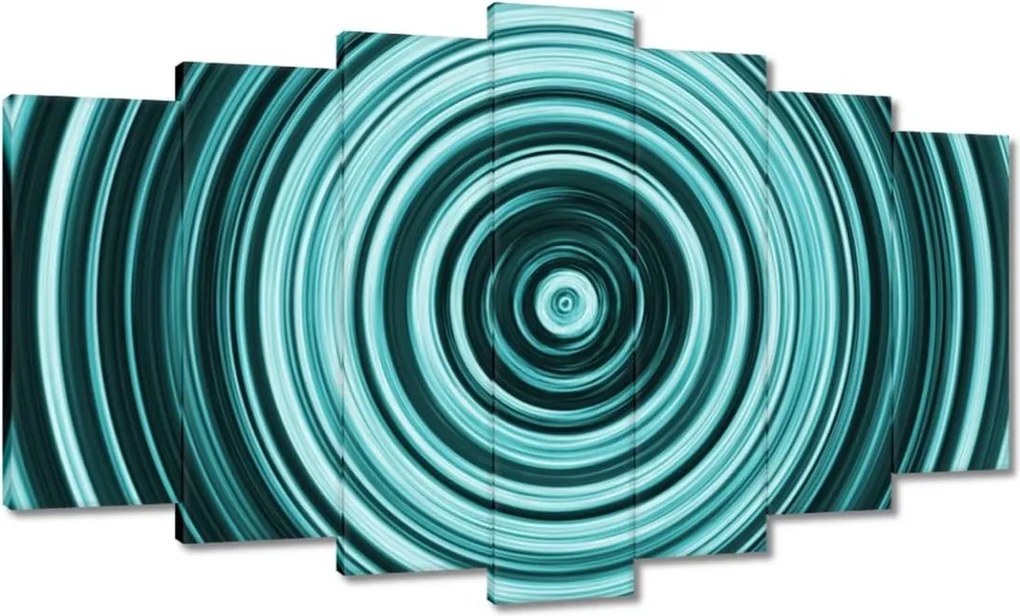 Vászonkép 140x80 Kerekek petrolBlue színben