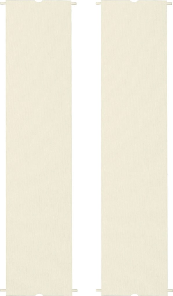 Outsunny 3x3m Pavilon Pergola Fedele, 180g/㎡ Poliészter Zsebekkel és Szíjakkal a Matzsoszlopokhoz, UV30+, 488x122 cm, Krém | Aosom