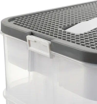 3 szintes doboz építőkockákra - játékrendszerező - Kruzzel